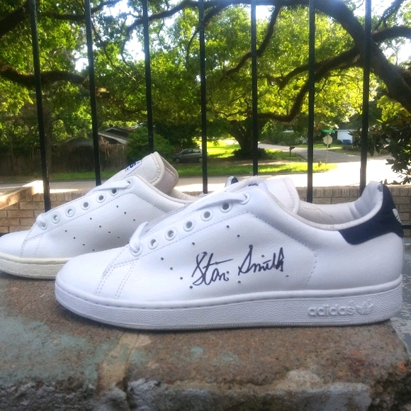 adidas Other - NWT.  Vintage Autographed "Stan Smith" sneakers
